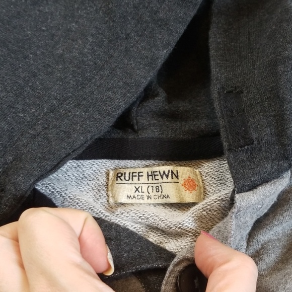 Ruff Hewn Colorblock Hooded Sweatshirt - Picture 4 of 6